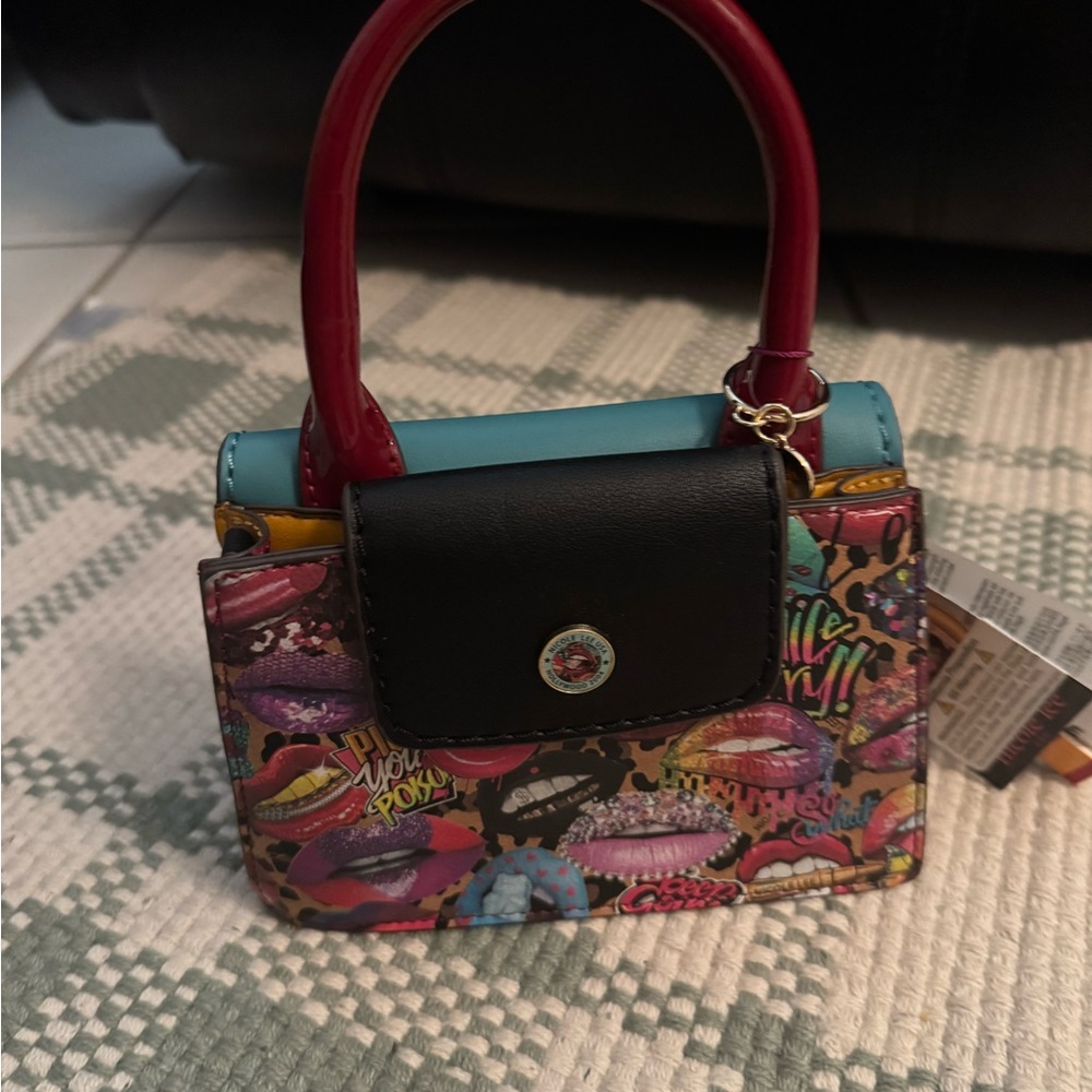 Nicole Lee Multicolor Graphic Mini Bag